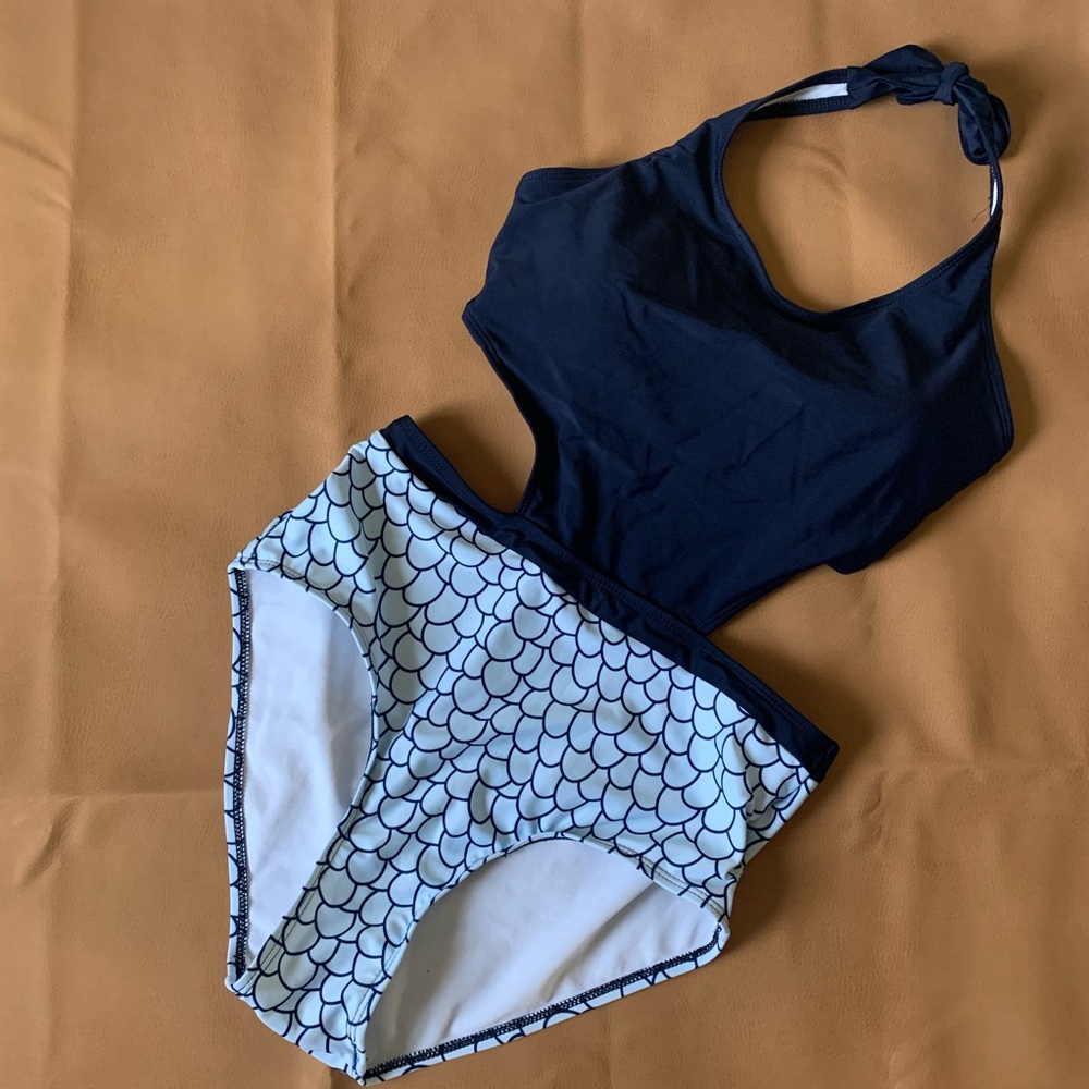 Blue Mermaid One piece